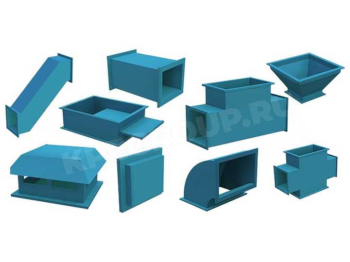 Пластиковые воздуховоды на заказ от производителя