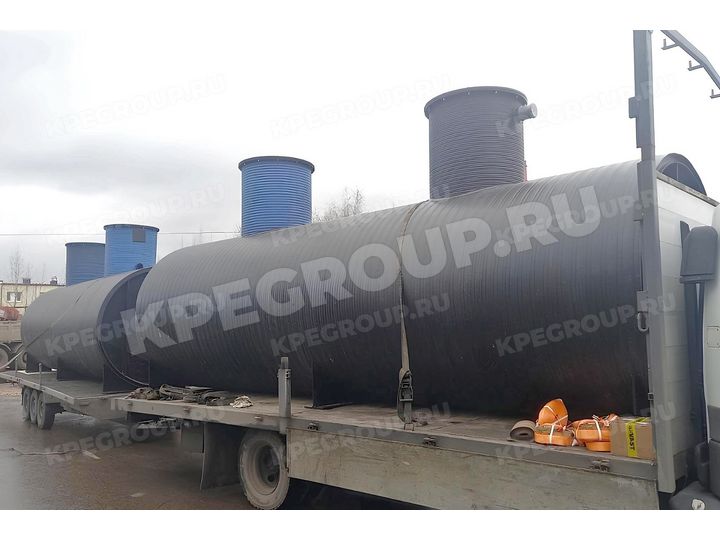 фото пожарный резервуар 5 м3 полиэтилен подземный 1