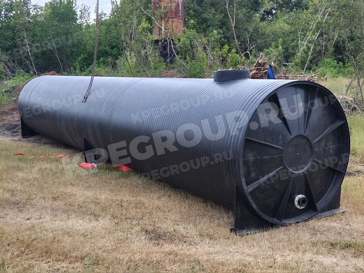 фото емкость для топлива 50 м3 50000 литров пластиковая подземная на заказ КПЕ групп
