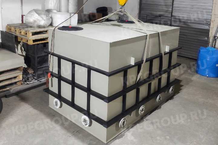 емкость прямоугольная в каркасе-2