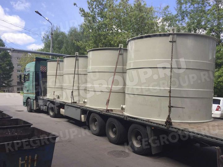 фото емкость для воды из пропилена 2 м3 вертикальная