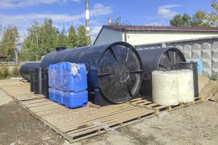 Две ёмкости для воды по 24 м³ изготовили наши специалисты